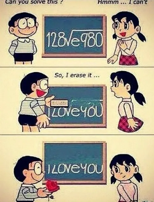 دوستت دارم ب زبووووون ریاضییییییش