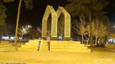 بنای یادبود آیت الله سیّد عبدالأعلی سبزواری در زادگاهش سب
