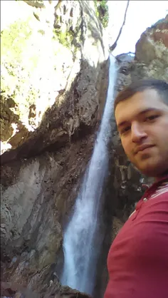 آبشار سرخ کمر. #رامیان #استان گلستان 
