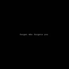 فراموش میشه کسی که فراموشت کرد:)