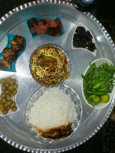 قلیه ماهی نهارامروزم😋