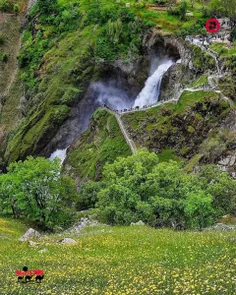 آبشار خروشان شلماش _سردشت_استان آذربایجان غربی