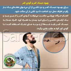 ✔️بهبود #دیسک_کمر و #گودی_کمر