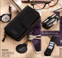 کیف مدارک و موبایل Boss مدل N9805