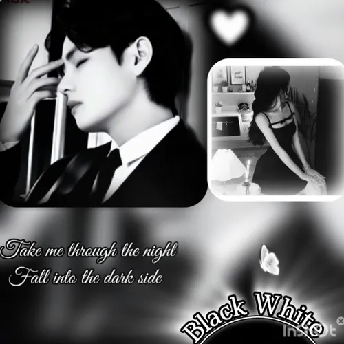 [ black White ]