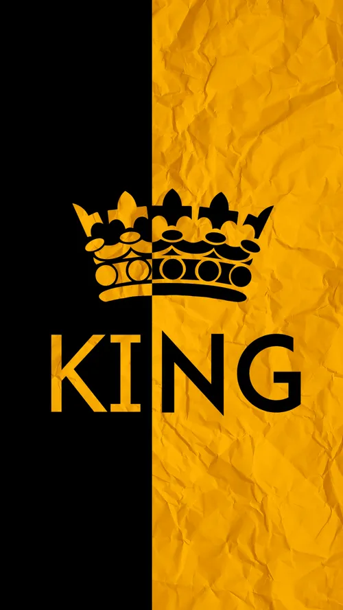 والپیپر عکس king زرد دارک