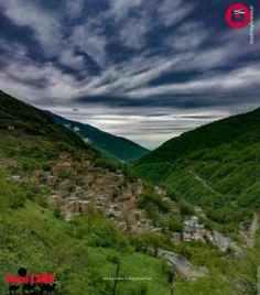 عکسی زیبا از روستای تاریخی و توریستی ماسوله _ گیلان