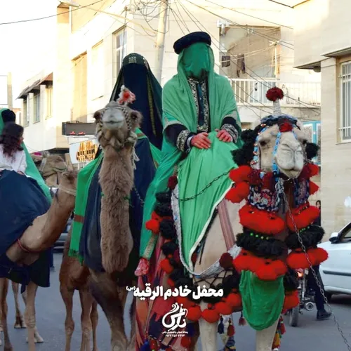 کاروان نمادین اسرا کربلا امام سجاد علیه السلام