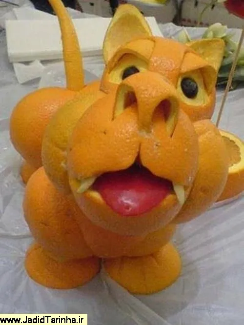 ابتکار با پوست پرتقال