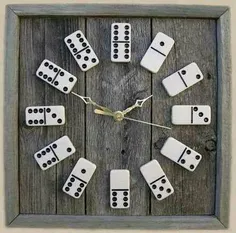 ایده ی جالب برای ساعت دیواری