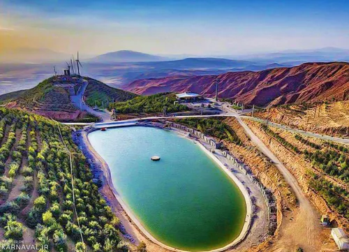 دریاچه مصنوعی داغ گلی در شهر تبریز