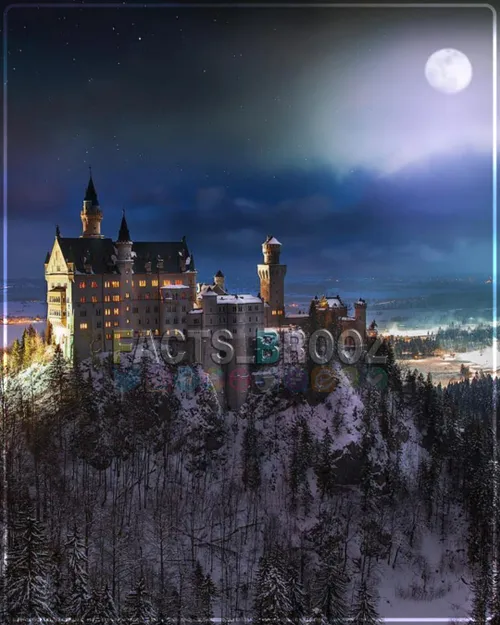 "نوش وانشتاین" در آلمان، قلعه ای زیبا و افسون کننده در می