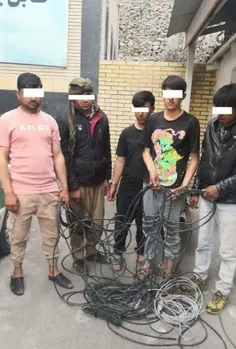 پنج دزد افغانی امروز درویلایی دماوند بازداشت، شدن