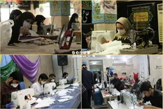 تولید و توزیع ۲۵۰۰۰ ماسک توسط ۱۱ کارگاه قرارگاه جهادی سرا
