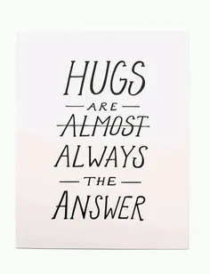 the power of #hugs :)