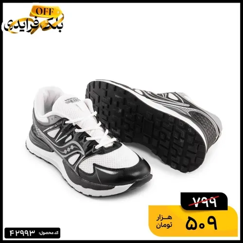 🔺کفش اسپرت Saucony مردانه مشکی بندی