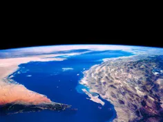 عکس هوایی از خلیج فارسه فارسه فارس