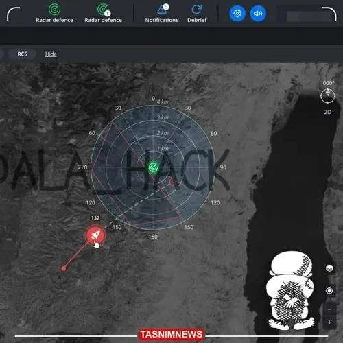 رادارهای رژیم صهیونیستی هک شد و 100فروند به سمت اسرائیل ا