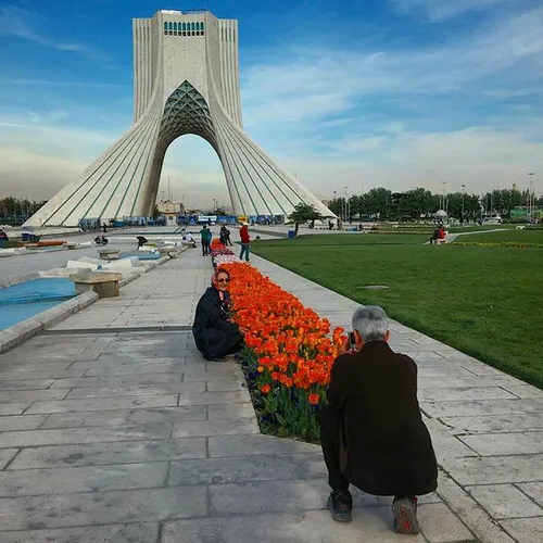 dailytehran Azadi Azadisquare azaditower teh people takin