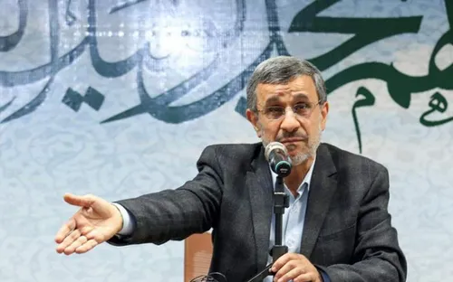 محمود احمدی نژاد در دیداری با هوادارانش از شهر اردبیل ادع