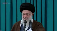 رهبر معظم انقلاب اسلامی صبح امروز در دیدار هزاران نفر از 