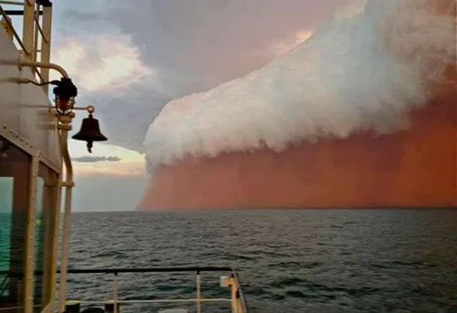 طوفان شنی شمال غرب استرالیا