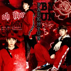 #red_time #beakhyun #exo #exo_l #edit #my_edit #my_art