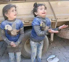 🔴 دو کودک دو قولی #سوری پس از کشته شدن #والدین شان در  #ق