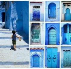 روستای “Chefchaouen”در مراکش یکی از زیباترین نقاط در دنیا