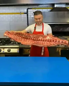کوکو ماهی به روش اروپایی سرخ شده و تردد