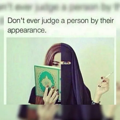 try to don't judge each other