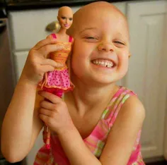 عکس پرانرژی یک کودک سرطانی
