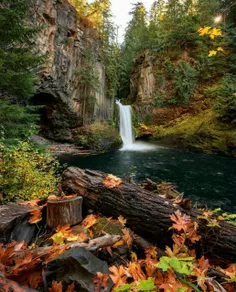 آبشار زیبای توکتی با طبیعتی بکر و دست نخورده در #ارگان 😎 