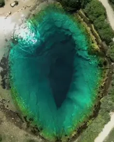 چشم زمین اینجاست! این دریاچه زیبا که در کشور کرواسی قرار 