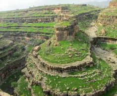 پدیده نادر زمینشناسی به نام جرقلا در منطقه پلدختر استان ل