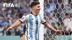 تمام گلهای خولیان آلوارز برای آرژانتین در جام جهانی 2022