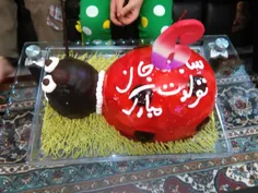 کیک تولد دختر گلم ۶ سالش شد