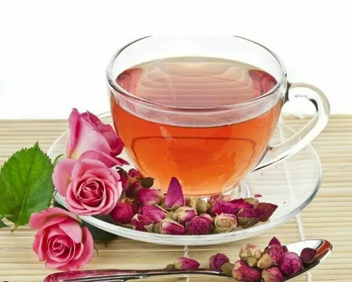 چای گل سرخ ( گل محمدی) بنوشید🤔