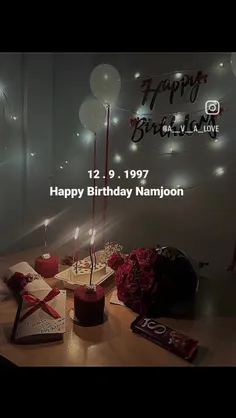با اینکه دیروز تولد نامجون بود و من نت نداشتم الان تولدش 