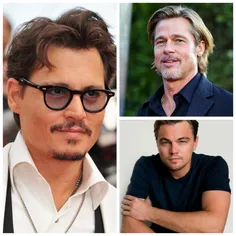 بازیگران هالیوود #Johnny_Depp #Brad_Pit #Leonardo_Dicapri