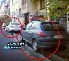 هنر رانندگی نزد ایرانیان است و بس!😄 