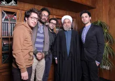 شما یادتون نیست #روحانی در انتخابات ۹۲ با خواننده های سوس