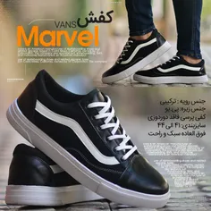 👟  کفش مردانهVansمدلMARVEL(قیمت:49هزارتومان+ ۸ت هزینه ی پ