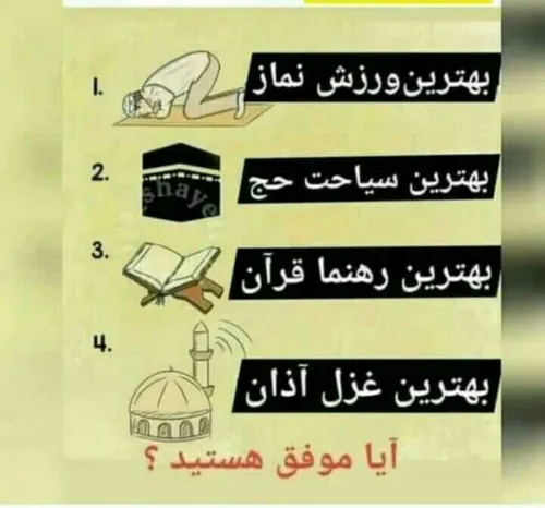 آیا موافق هستید لطفاً کامنت بزارین