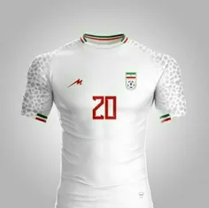 🚨پیراهن‌رسمی تیم‌ملی فوتبال ایران در جام جهانی 2022 قطر ک