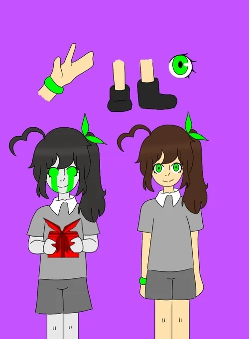 Charlotte amily from《FNaF》/ by Charlie(my style)