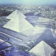 بارش برف در مصر بعد از 112 سال