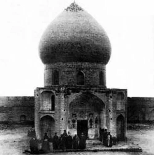 قدیمی ترین تصویر از حرم سید الشهداء در کربلا