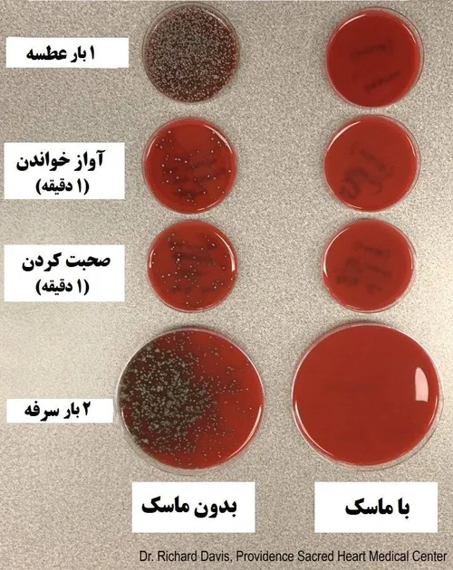 کرونا ترو خدا ماسک بزنید التماستون میکنم