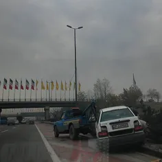 #dailytehran #crash #highway #Tehran #cars